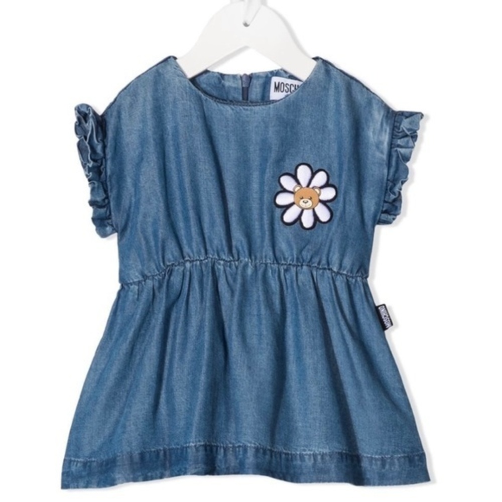 MOSCHINO GIRLS EMPIRE LINE DRESS